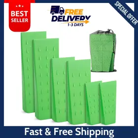 Unco 810142201223 6 Pack Tree Felling Wedges 5.5 Inch 8 And 10 Logging Bucking F