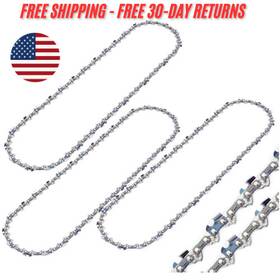 Unco 810142203982 Unco- Chainsaw Chain 16 Inch 3 Pack 3/8 Lp Pitch 0.05 Gauge 56 Drive Link