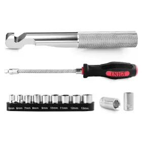 Ct002-4 Unigt Clutch Cover Removal Tool Compatible With Polaris Rzr Xp Turbo Rs1 Ranger