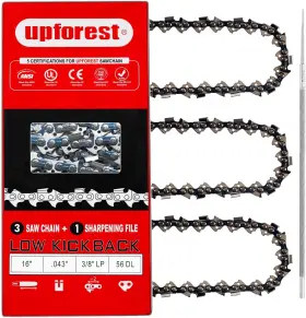 043-low Upforest .043-low Milwaukee Chainsaw Chain 16 Inch 3/8 Lp Pitch .043ftft Inches Prenium