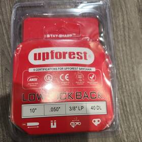 Upforest Saw Chain Inch-3/8lp-.050-40dl 10 Inch Chainsaw 3/8 Lp Pitch 050 Gauge 40 Drive Links Fits Remington