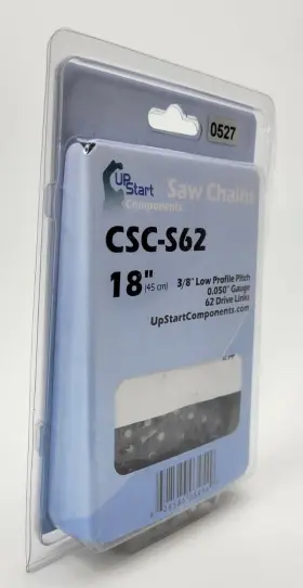 Csc-s62 Upstart Components Up Start Saw Chain 18 Inch Low Profile Pitch .05 Gauge 62 Drive Links