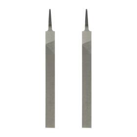 Uxcell 614462024872 2pcs Flat Thin Cut File 8 Inch Double Teeth High Carbon Steel Without Handle