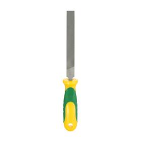 Uxcell 614462027330 Flat Thin Cut File 4 Inch Double Teeth High Carbon Steel With Plastic Handle