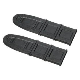 Uxcell 639664638207 2pcs 8 Inch Chainsaw Chain Protective Bar Cover Plastic Scabbard Guard Black