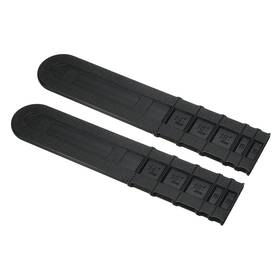 Uxcell 639664660765 20 Inch Chainsaw Chain Protective Bar Cover 2pcs Plastic Scabbard Guard Black