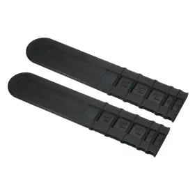 Uxcell 639664660765 20 Inch Chainsaw Chain Protective Bar Cover 2pcs Plastic Scabbard Guard Black