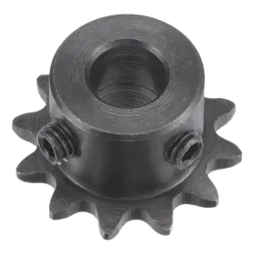 A21121100ux0283 Uxcell 12 Tooth Roller Sprocket B Type #25 Chain Single Strand 1/4 Inch 8mm