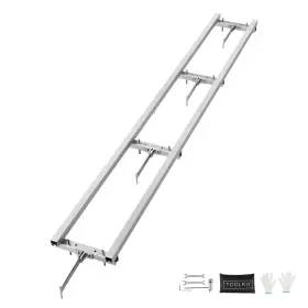 Vevor 840349902456 Rail Mill Guide System 9 Ft Chainsaw Milling 4 Crossbar Kits