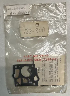 D10-sdc Walbro D10-5dc Ck-40 Carburetor Gasket Replacement Kit Nos