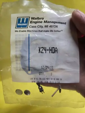Hda-191-1 Walbro K24-hda Oem Carburetor Repair Kit Hda-175-1 Hda-182-1