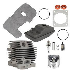 Waltyotur Wa1754181ur For 4137-140-0603 Fs75 Fs85 Cylinder Piston Exhaust Muffler Kit Chainsaw 34mm Us