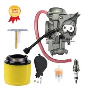 Whfzn 0470-449 Carburetor With Fuel Valve For Arctic Cat 400 Carb Cat