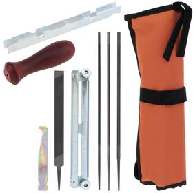 Windance Caw-200 8pcs Saw Teeth Sharpening Set 5/32 3/16 7/32 Inch Round Files 6 Flat Fi
