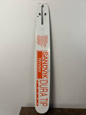 Windsor 16cjl50 Vtg 16 Inch Chainsaw Guide Bar Sandvik Dura Tip K30r Made In Usa