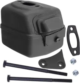 503749103 Yiekea 313106987978 Exhaust Muffler Kit With Gasket Bracket Bolts Nuts Fits