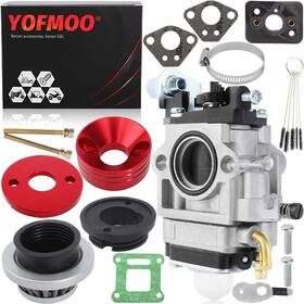 Yofmoo Z9044-yus 15mm Carburetor For 33cc 43cc 47cc 49cc 50cc 52cc 2-stroke Engine Pit
