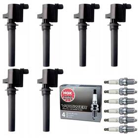 Yoshi Motors Fd502 Ignition Coil Pack Dg500 And Ngk Spark Plug Replacement For Ford Escape F