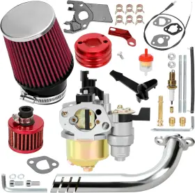 Yo-hyq160-pqg-red Yoxufa 212cc Carburetor Stage 1 Kit For Predator 212 224cc 196cc Gx160 Red
