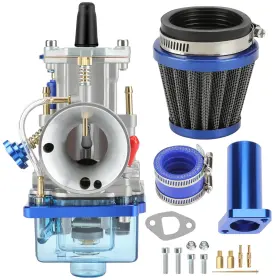 Yo-hyq3-pwk24-l Yoxufa Pwk24 212cc Carburetor Assembly For Predator 224cc Engine Blue