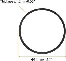 Yueguabc 223l 2x 34mmx1.2mm Piston Ring For Husqvarna Weed Eater Brushcutter Trimmer New