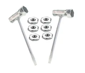Zxzhl 750153164493 Chain Saw T-wrench Fit For Stihl Poulan Echo Ryobi Homelite Jonsered Husqvarn