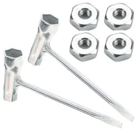 Zeng528 Zxzhl Chain Saw Twrench With Sprocket Cover Bar Nut For Stihl Ms170 Ms250 Ms