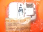 Stihl FS51, FS60, FS61, FS65, Trimmer Muffler / Gasket 4114-140-0601 Sealed Oem New. Price: $21.99.