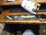 Nos Poulan Pro Guide Bar 14" & Chain Color Match Blue New. Price: $27.00.