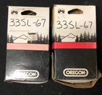 Oregon Cutting Chain 33SL-67 Nos Lot Of 2 Open. Price: $39.99.