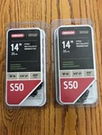 Oregon 14" S50 Chainsaw Blades! 2-PACK 3/8" Lp Stihl Remington Mcculloch New!. Price: $24.95.