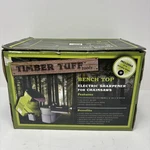 Timber Tuff Tools Bench Top Electric Chain Sharpener - New Box Open. Price: $54.99.