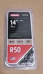 Oregon R50 Saw Chain, 3/8" Lp Pitch, .043" Gauge, Dl New. Price: $18.71.