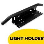 Offroad Led Light Bar 23INCH Front Bumper License Plate Mount Bracket Holder Ei New. Price: $24.69.