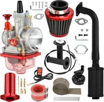 Pwk 24MM Carburetor Exhaust Muffler Kit For Predator 212CC GX160 CT200U New. Price: $77.31.