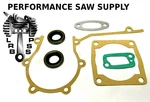 Complete Gasket Set With Seals, Fits Husqvarna 2100 2101 285 298 1100 Chainsaws New. Price: $39.95.