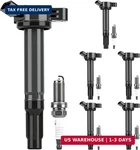 Autoexact Ignition Coil Pack And Iridium Spark Plugs Kit Fit For Toyota 2007-201 New. Price: $147.90.