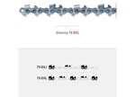Oregon 73EXL084X2 Powercut Saw Chain .375" Pitch .058 Drive Link 2PK New. Price: $62.12.