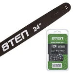 8TEN 24" Chainsaw Guide Bar & .050 3/8 84DL For Stihl 066 044 064 33RM84E New. Price: $61.95.