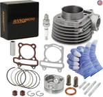 61MM Cylinder With Piston Ring Gasket Spark Plug Big Top End Rebuild Kit For New. Price: $85.70.