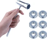 Adefol 13 X 19 Mm Chainsaw Wrench Scrench With 6 Bar Nuts For Stihl Silver New. Price: $14.85.