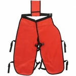 New!! Condor Chaps: Nylon, 42 In Overall Lg, Orange, Open Back. Price: $87.99.
