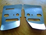 New Bar Guide Plates For Homelite XL12 Sxl XL925 Old Blue Big Red 70399 70400. Price: $22.75.