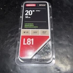 Oregon 20" Saw Chain L81 Low Kickback For Stihl .325 .063 81, Free Shipping New. Price: $21.99.