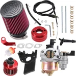 Carburetor Air Filter Adapter Fuel Jet Kit Replacement For Red New. Price: $63.98.