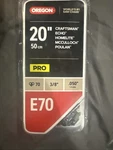 Oregon Tool Inc 20" 3/8" Saw Chain E70 New. Price: $32.00.