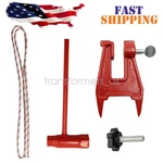 For Oregon 26368A Chainsaw Filing Stump Vise Upgraded Big Knob New. Price: $25.59.