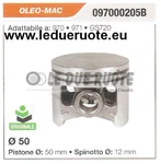 097000205B Complete Piston Oleo Mac 971 GS720 Original Chainsaw 50 New. Price: $106.40.