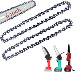 2 Pieces 6 Inch Mini Chainsaw Chain, Fit Chains, New. Price: $14.52.