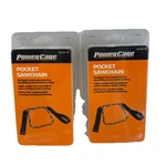 Powercare 2 Pack Pocket Chainsaw Pull Rope Saw, Hand New. Price: $19.99.